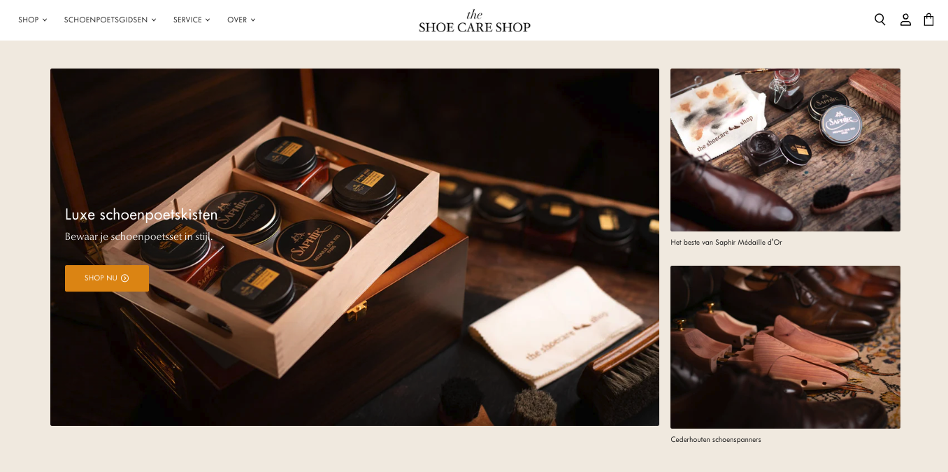 Omslagfoto van The Shoe Care Shop