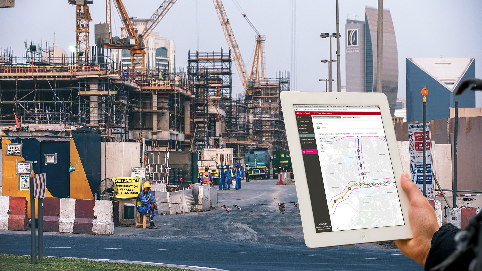 Omslagfoto van Frontend Developer (medior / senior) bij Moxio