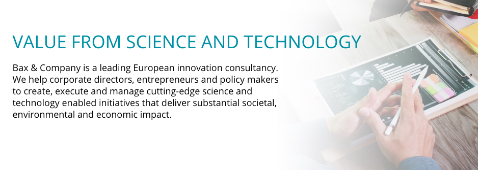 Omslagfoto van Bax & Company Innovation Consulting