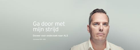 Omslagfoto van Stichting ALS Nederland