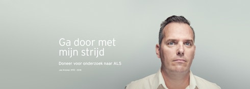Omslagfoto van Stichting ALS Nederland