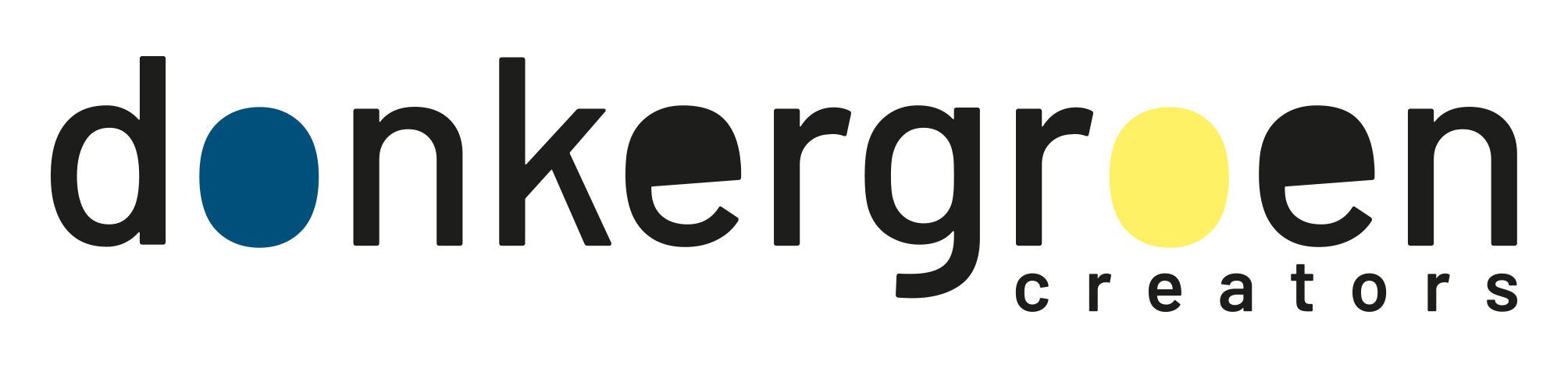 Donkergroen creators logo