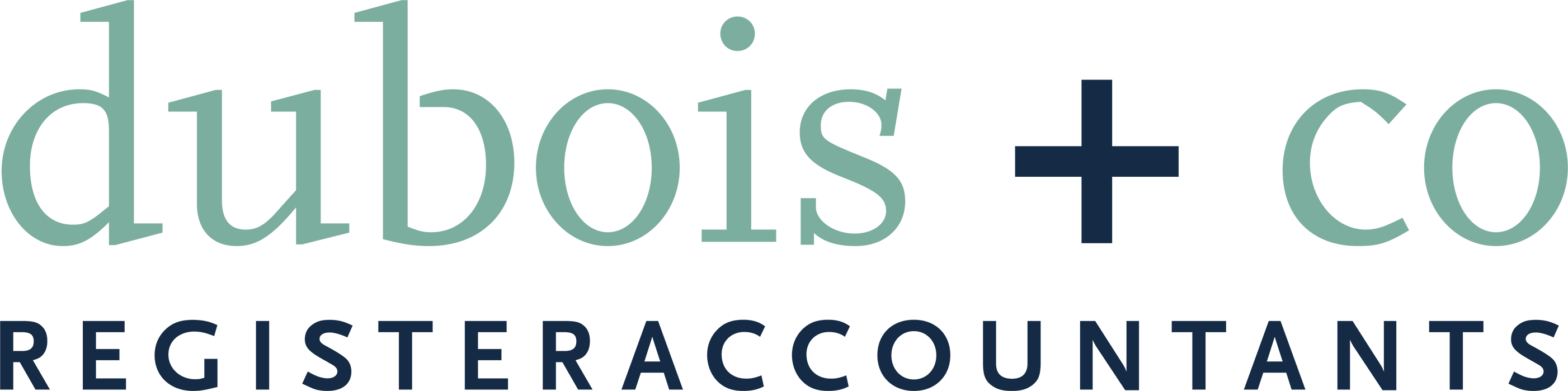 Logo Dubois+co. Registeraccountants