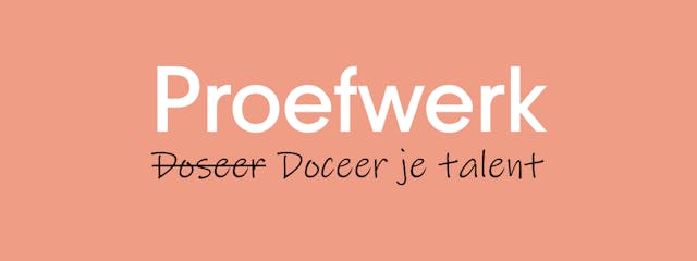 Proefwerk - Cover Photo