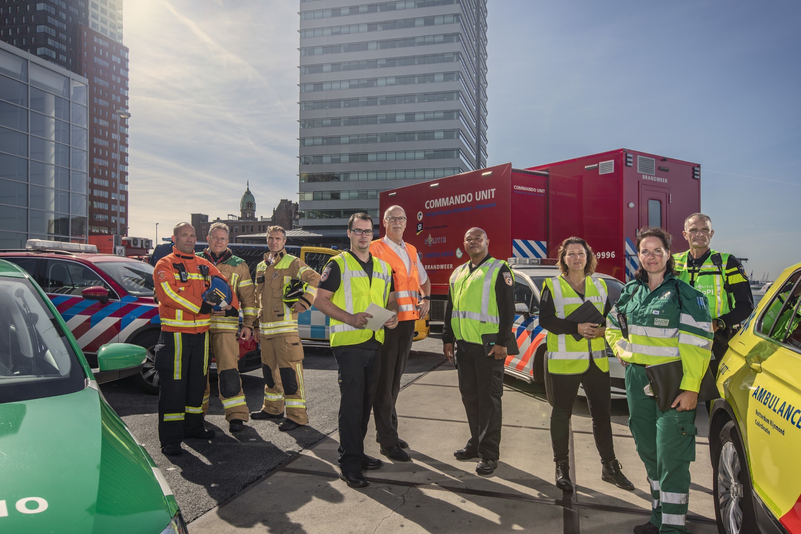 Omslagfoto van Landelijk Regisseur Spoorveiligheid bij Veiligheidsregio Rotterdam-Rijnmond