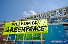 Omslagfoto van Greenpeace Nederland