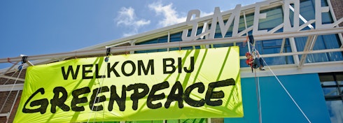 Omslagfoto van Greenpeace Nederland