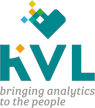 KVL, Bringing analytics to the people logo