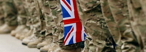 Omslagfoto van The British Army