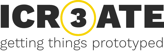 ICR3ATE - Getting Things Prototyped logo