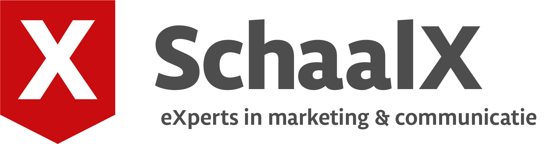 SchaalX - eXperts in marketing & communicatie logo
