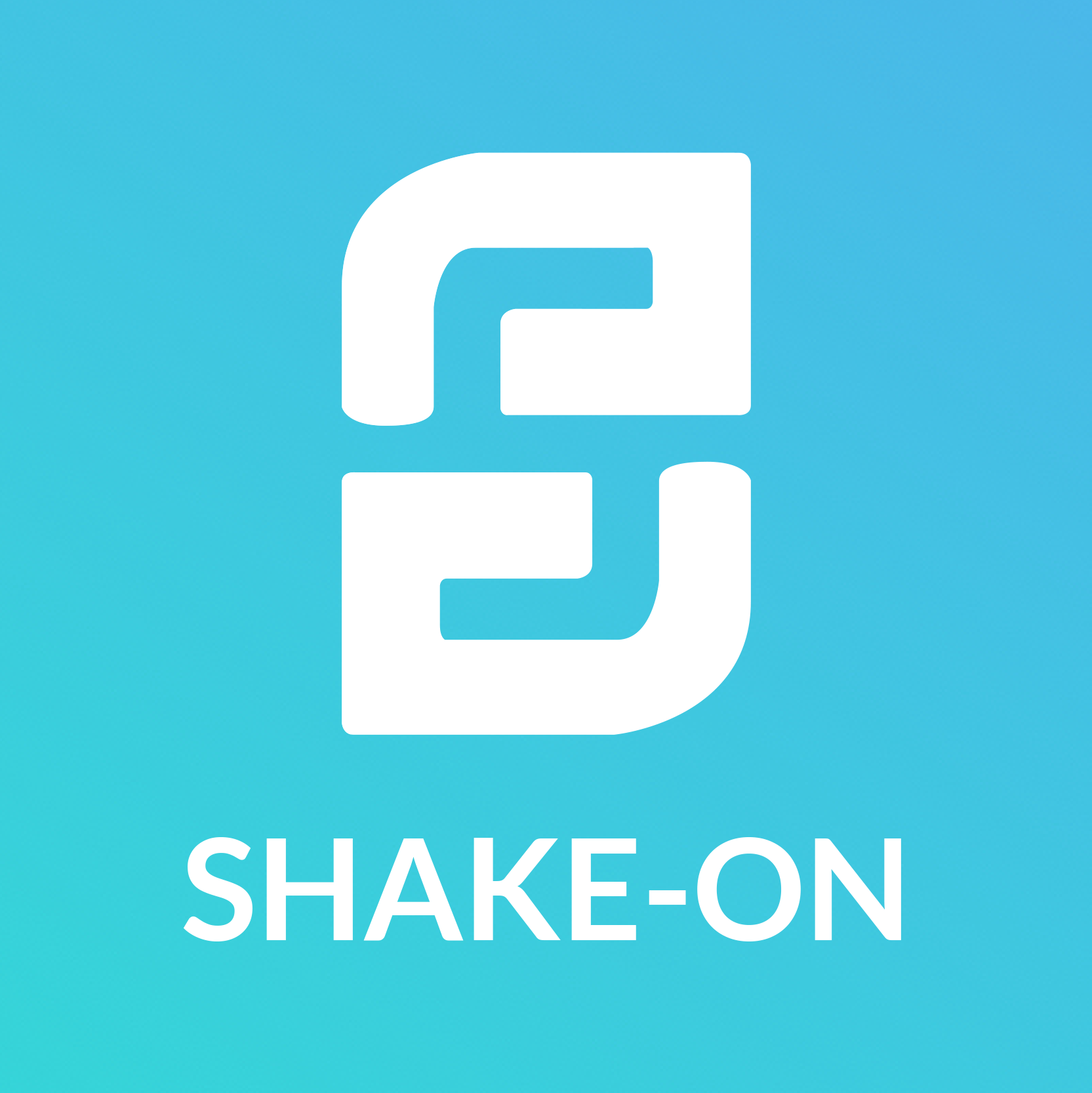 Shake-on logo